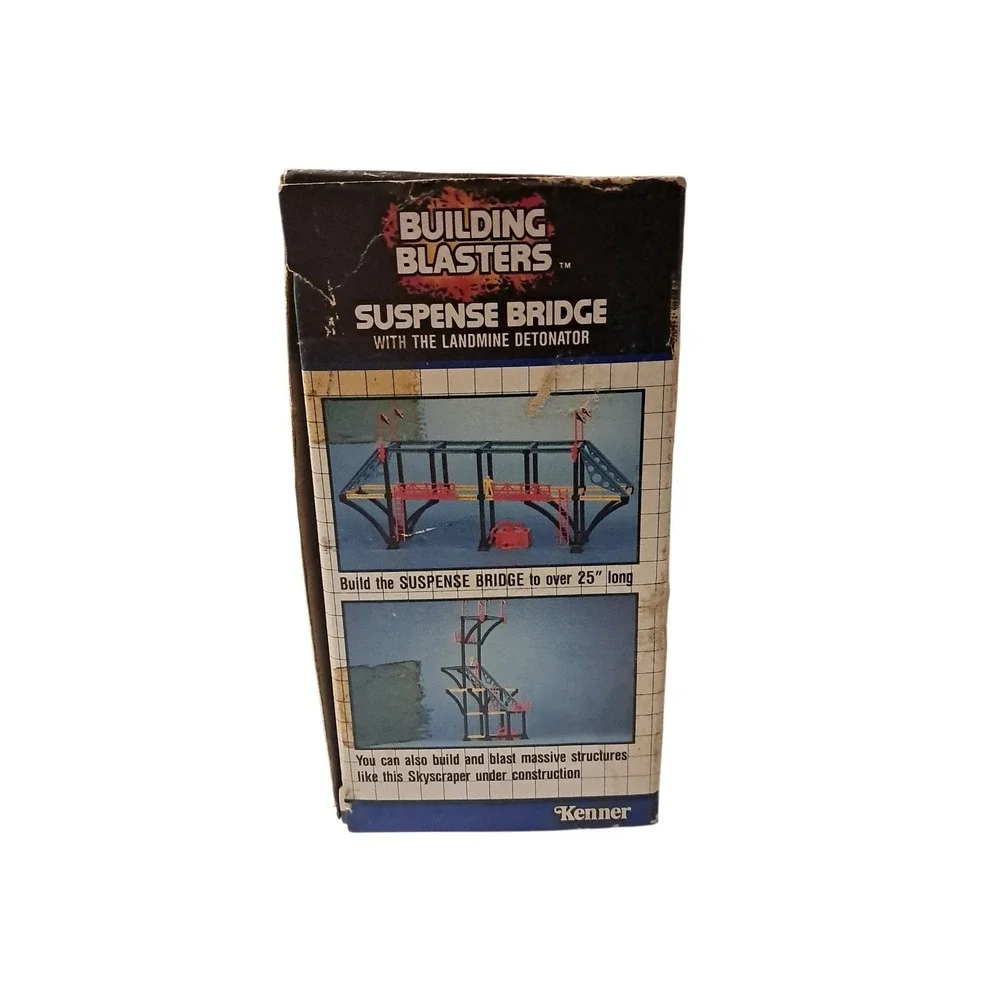 1989 Kenner Building Blasters Suspense Bridge Landmine Detonator #16060